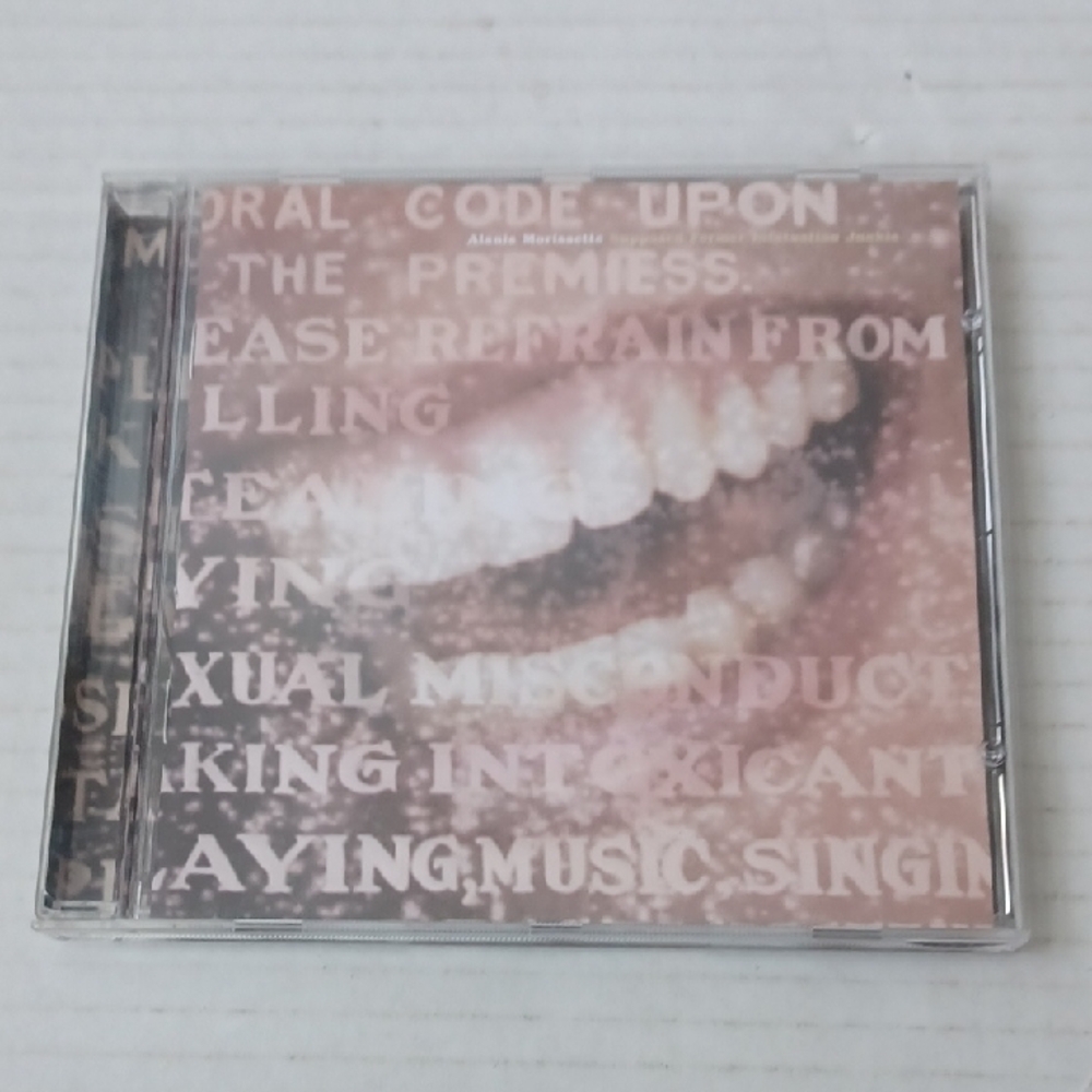 4/$60 Alanis Morissette - Supposed Former Infatuation Junkie - CD Album